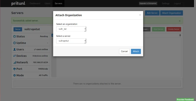 Configurați un server VPN cu Pritunl pe Ubuntu 14.04