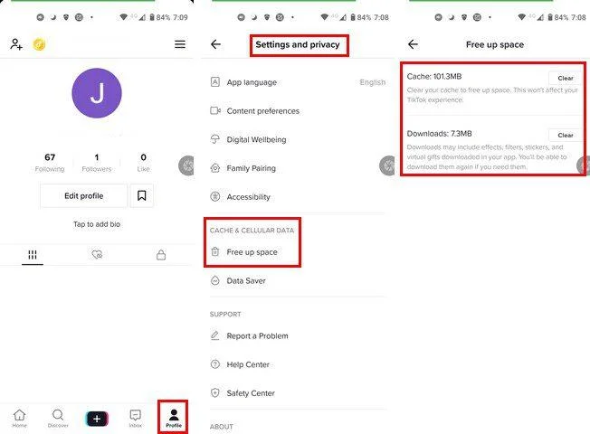 Tiktokが機能しない場合の対処方法