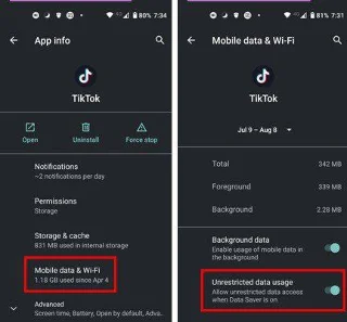 Tiktokが機能しない場合の対処方法