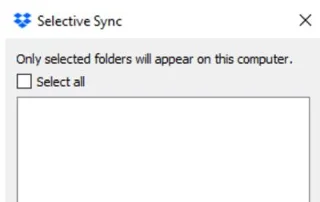 Dropbox Selective Sync: Bu Özellik Nasıl Kullanılır ve Düzeltilir