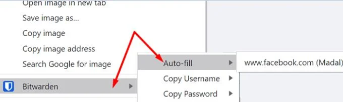 Corrigir o preenchimento automático do Bitwarden que não funciona no PC e no celular