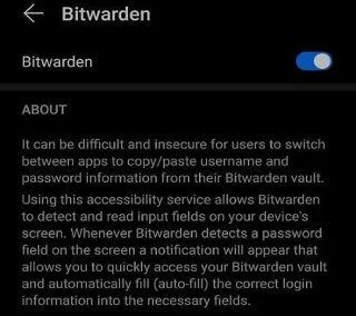 Corrigir o preenchimento automático do Bitwarden que não funciona no PC e no celular