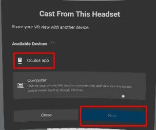 VR Oculus Quest 2：如何投射到手機上