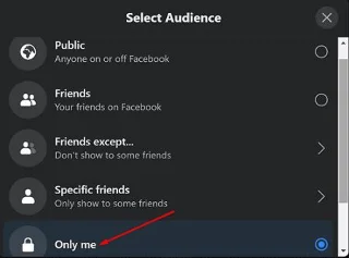 Facebookで寄付を非表示にする方法