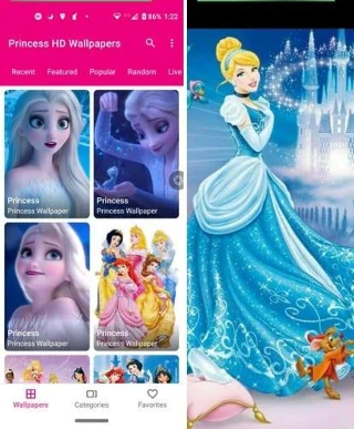 Fond d'écran princesse HD