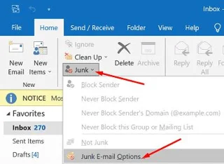 如何關閉 Outlook 的垃圾郵件過濾器