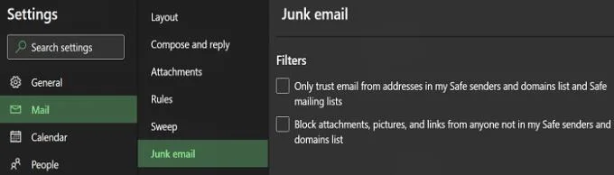 如何關閉 Outlook 的垃圾郵件過濾器