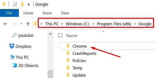 Napraw błędy Chrome podczas wyszukiwania szkodliwego oprogramowania