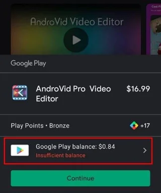 Een Google Play-cadeaubon inwisselen