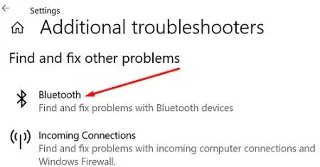 Windows10でのBluetoothトグルの欠落を修正