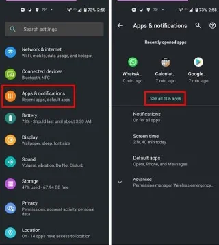 Apps tijdelijke toestemming geven