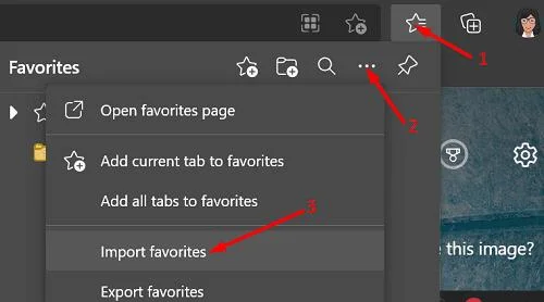 MicrosoftEdgeで削除されたお気に入りを回復する方法