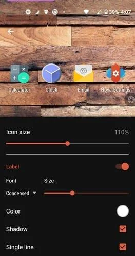 Hoe u de grootte en stijl van uw Android-app-pictogrammen kunt wijzigen