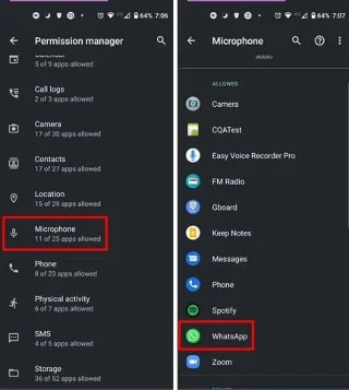 Co robić, gdy mikrofon Android nie działa?