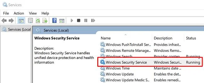 Dịch vụ đe dọa Windows 10 đã dừng, hãy khởi động lại ngay