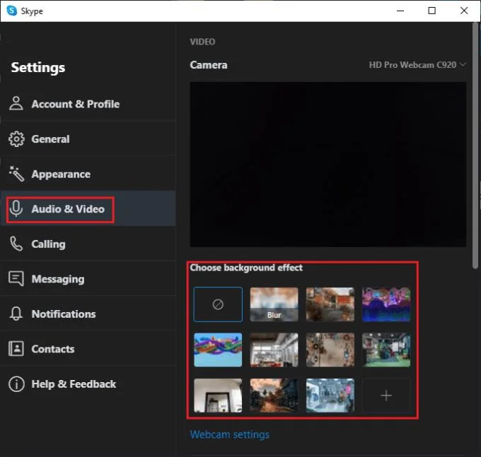 Skype: como configurar um fundo de webcam personalizado