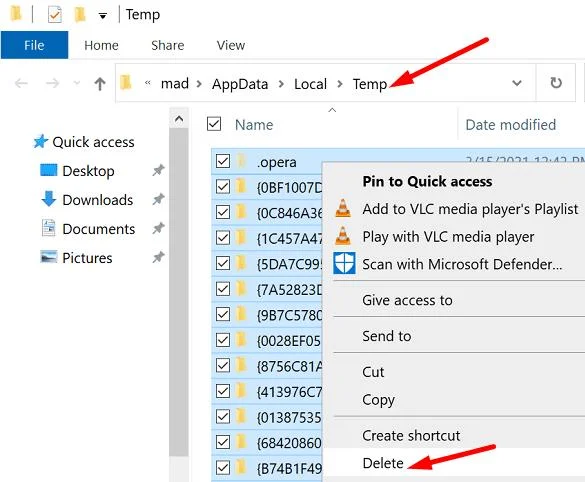 Cómo reparar errores de limpieza de disco en Windows 10