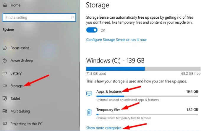 Cómo reparar errores de limpieza de disco en Windows 10