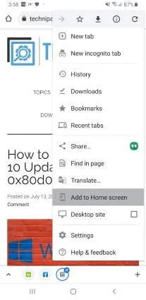 Come impostare la home page in Google Chrome