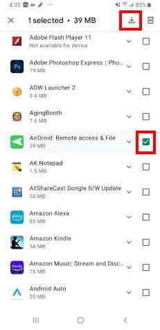Google Play: Gekochte apps opnieuw downloaden