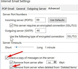 Outlook 메시지를 삭제할 수 없는 경우 수행할 작업