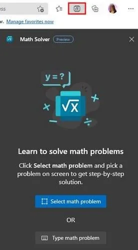 Jak wyłączyć Microsoft Edge Math Solver