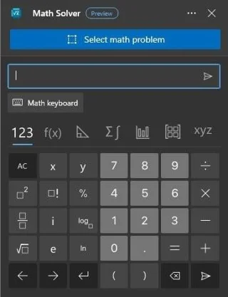 Jak wyłączyć Microsoft Edge Math Solver