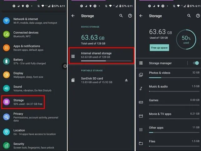 Hoe u kunt zien wat de meeste ruimte inneemt op uw Android-apparaat