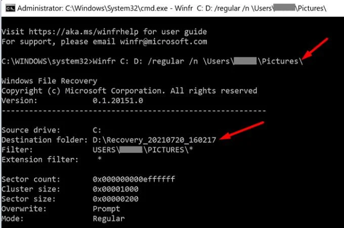 Windowsファイルリカバリを使用してデータをリカバリする方法