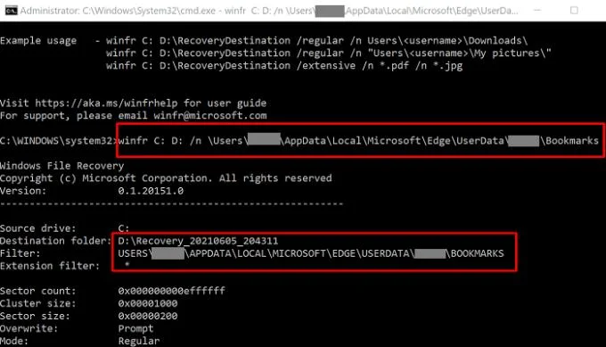 Windowsファイルリカバリを使用してデータをリカバリする方法