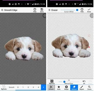 4 gratis Android-apps om de achtergrond van afbeeldingen te wissen
