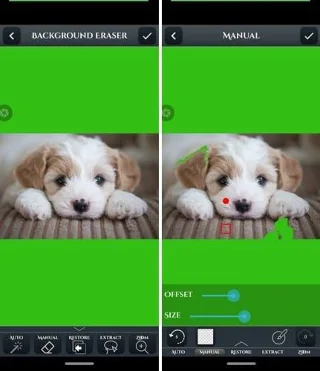4 gratis Android-apps om de achtergrond van afbeeldingen te wissen