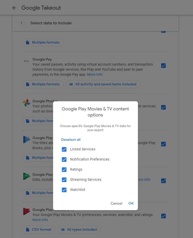 Konto Google: jak pobrać dane konta