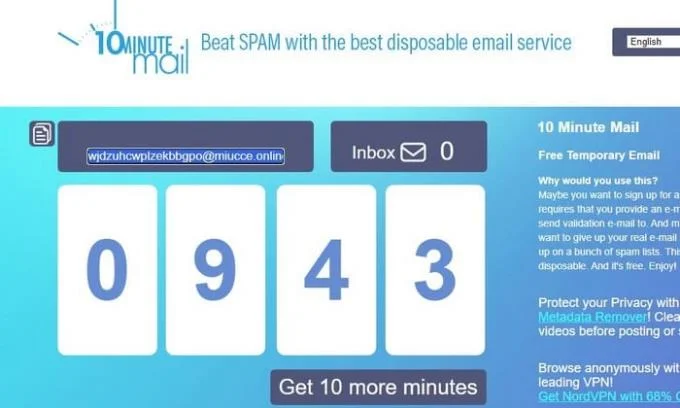 8 gratis sites om tijdelijke e-mailaccounts te krijgen