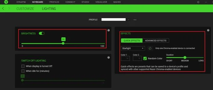 Razer Synapse 3.0：如何配置自定義鍵盤背光顏色方案