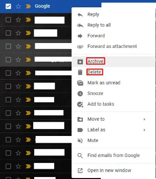 Gmail: gdzie są przechowywane zarchiwizowane wiadomości e-mail