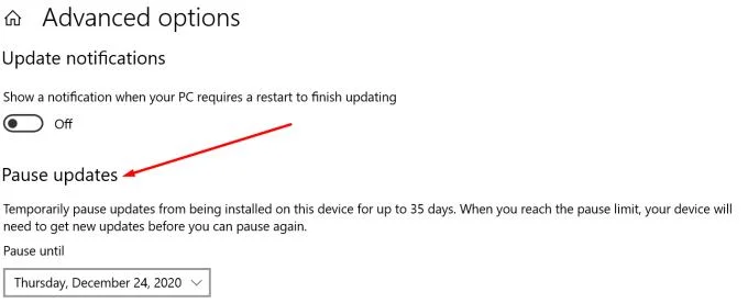 Windows 10：メジャーアップデートを停止する方法