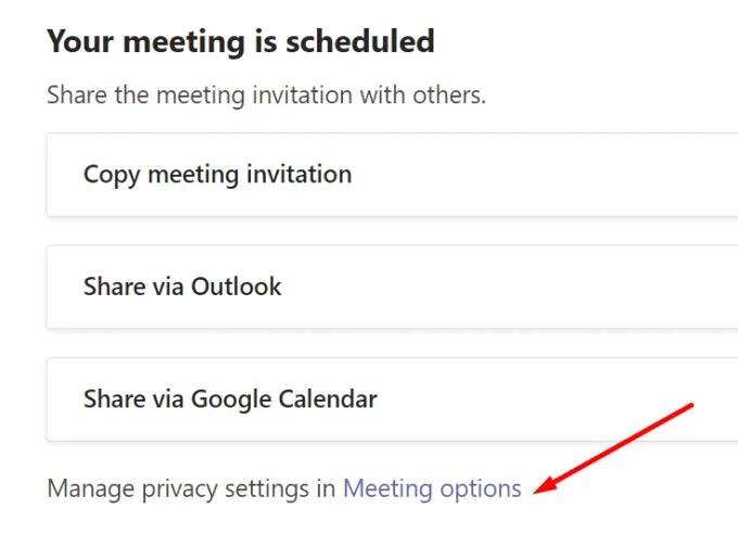 Microsoft Teams 화면 공유 설정