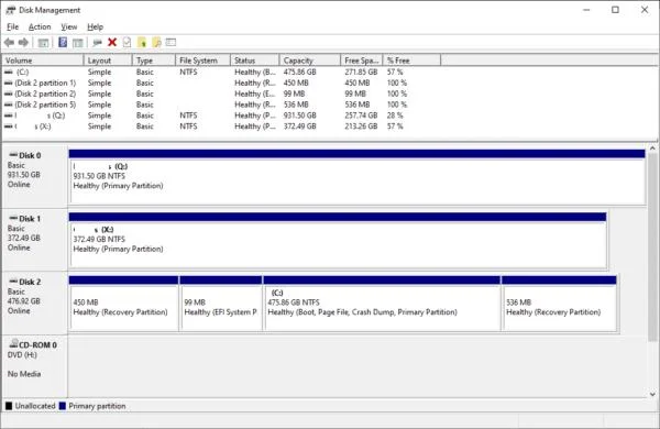 Windows 10: tworzenie i zmiana rozmiaru partycji dysku