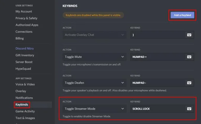 Discord：如何配置流媒體模式