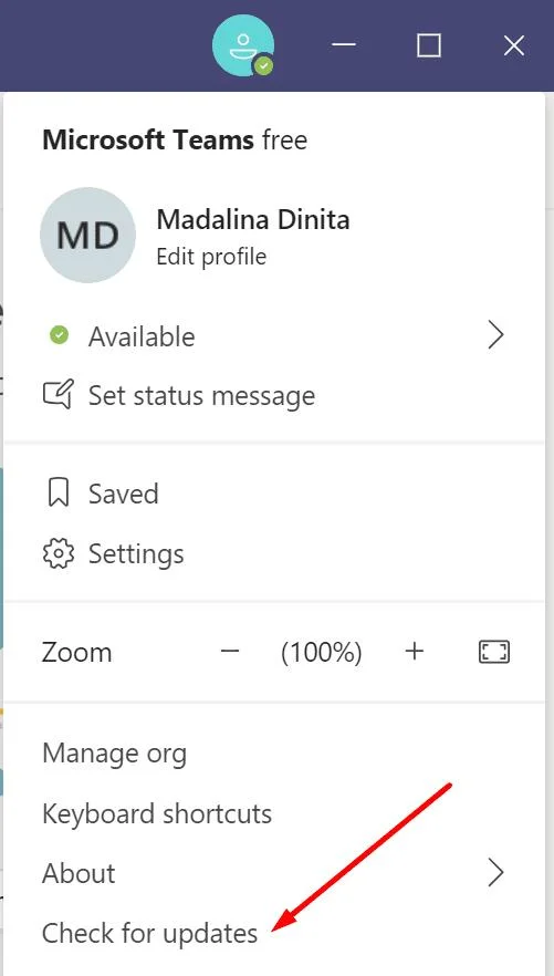 Rozwiązywanie problemów z błędem Microsoft Teams caa2000b