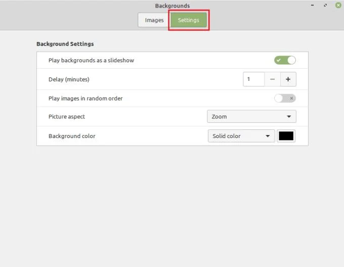 Linux Mint：如何配置背景幻燈片