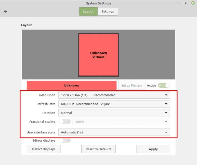 Linux Mint：如何配置您的輸出分辨率
