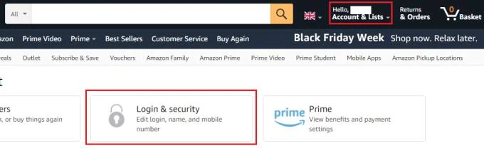 Amazon: Jak zmienić hasło