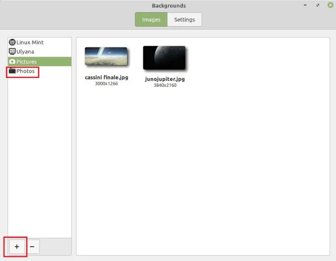 Linux Mint: 사용자 정의 배경 이미지를 추가하는 방법