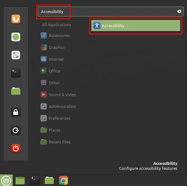 Linux Mint：如何啟用視覺輔助功能
