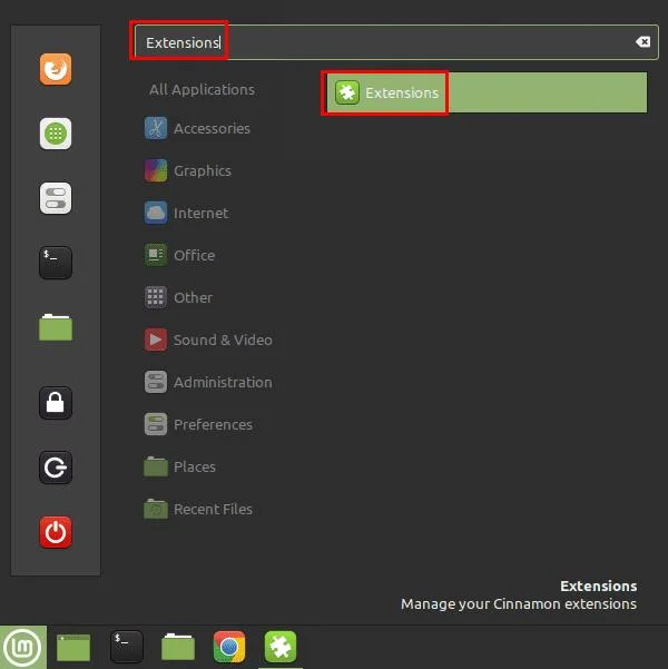 Linux Mint&nbsp;: Comment ajouter de nouvelles extensions