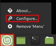 Linux Mint&nbsp;: Comment configurer l'applet de menu
