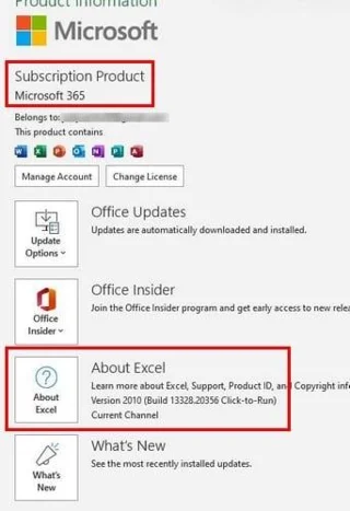 Welke versie van Microsoft 365 gebruik ik?
