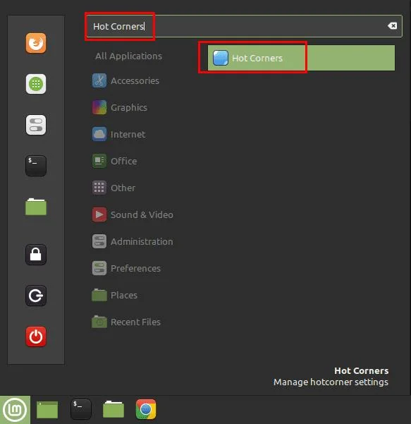 Linux Mint&nbsp;: Comment utiliser les «&nbsp;coins chauds&nbsp;»